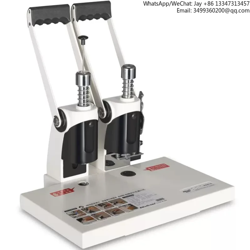 

Manual Riveting Tube A4 Size Financial Binding Machine