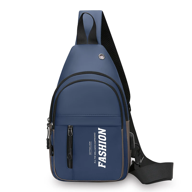 

Новая мужская сумка через плечо - стильная, универсальная, модная поясная сумка, спортивная многофункциональная нагрудная сумка, сумка на одно плечо, мужские сумки