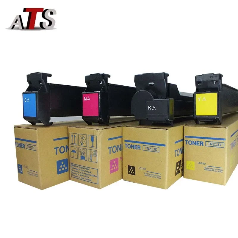 1PCS TN213 TN214 TN314 Toner Cartridge Compatible for Konica Minolta Bizhub C253 203 C200 C210 C200E C353 C7720 C7721