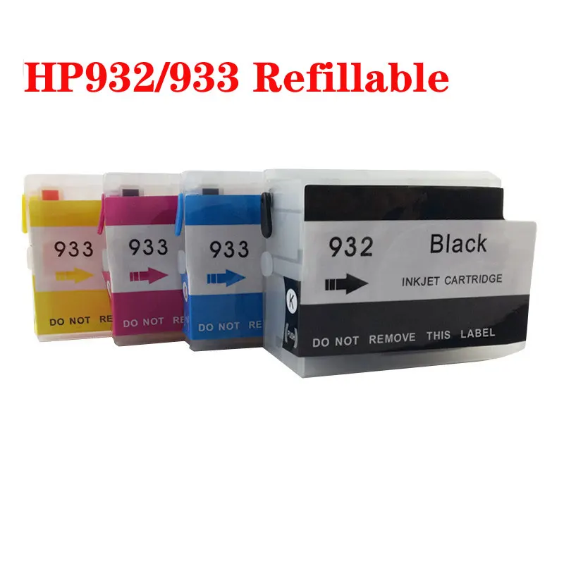 Empty Refillable ink cartridge for HP932 933 932 933 Officejet Pro 6100 6600 6700 7110 7610 7612 7510 7512  Printer