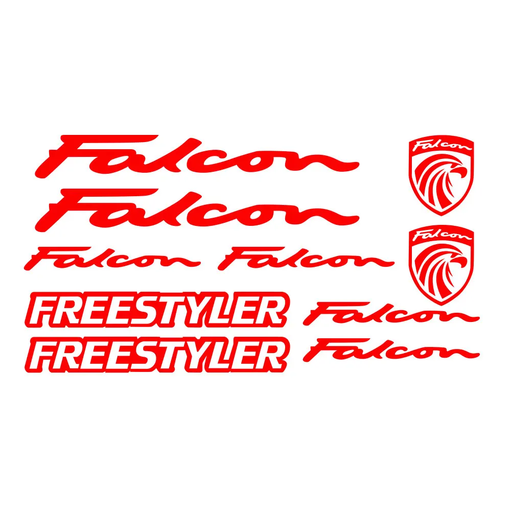 For Falcon Bike Decals Labels Bike Protection