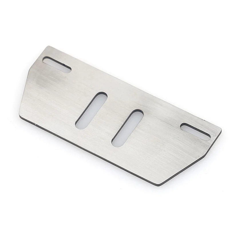 OEM Replacement Front Guard Plate Width Metal Guard Plate RC Car Accessory for 1/10 TRX-4 SCX10