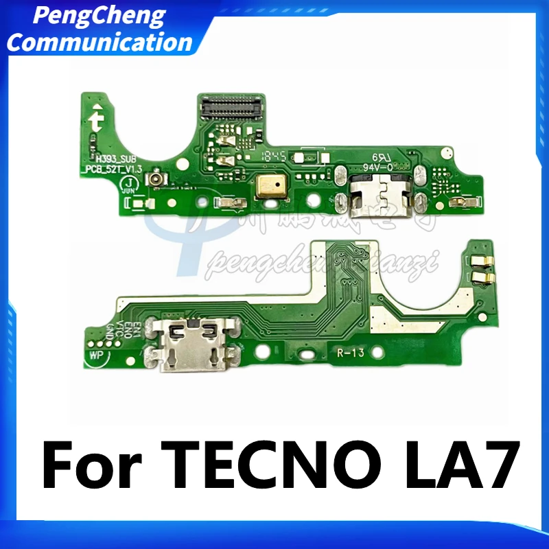 

10pcs For TECNO LA7 Charging board Charging flex Charger flex mobile phone Parts Flex Cable