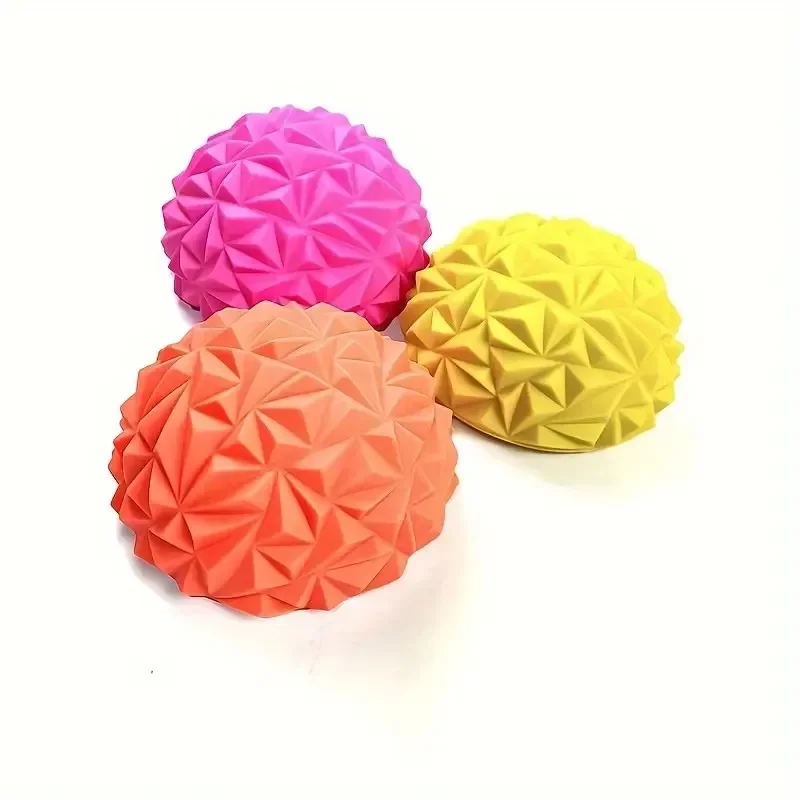 1pc Yoga Practice Pineapple Ball Decompression Foot Massage Muscle Relaxa Body Train Balance Sensory Integration Round Pvc Arch