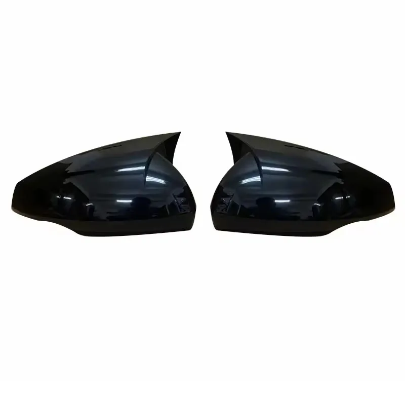 Car Door Mirror Cover Gloss Black Carbon Exterior Side Mirror Housing Shell Paste Style for Audi A1 Sportback 2019-2022