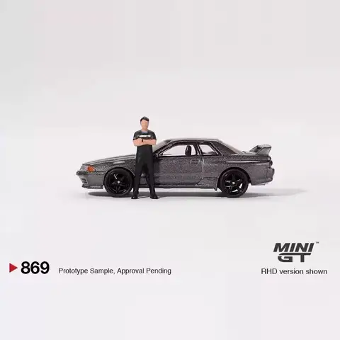 MINIGT TSM 1:64 869 Souvenir Skyline R32 Diecast Model Car