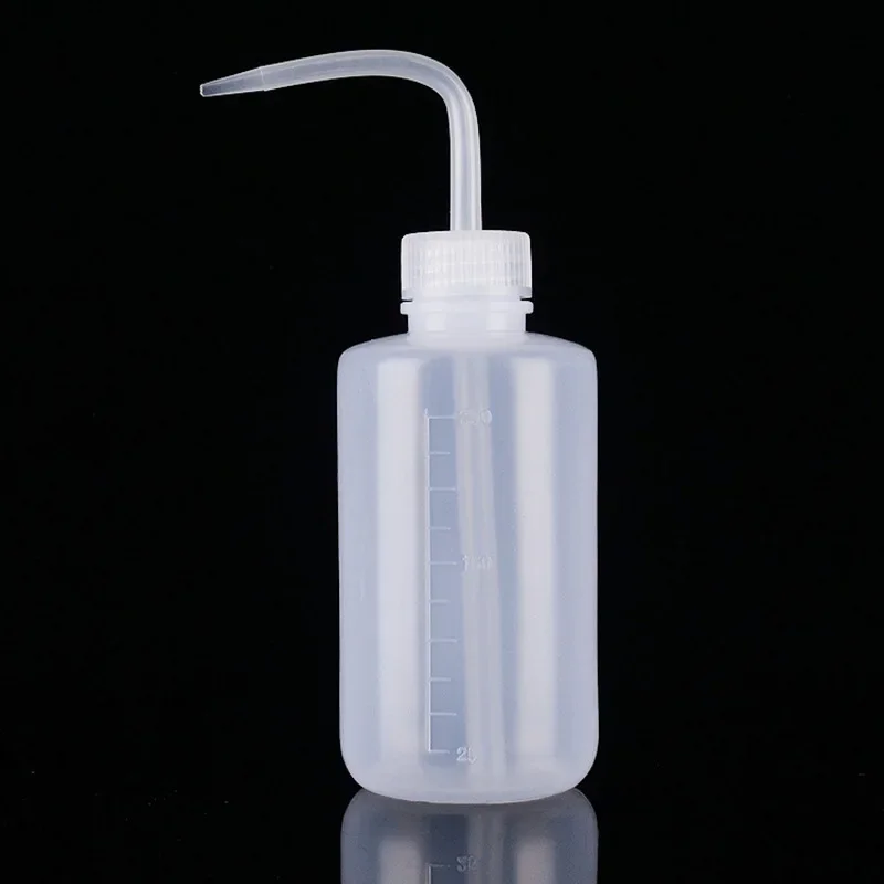 250ML Science Textbook Office Laboratory Vegetable Oil Dispenser Sauce Washing and Cleaning Plastic Bottle