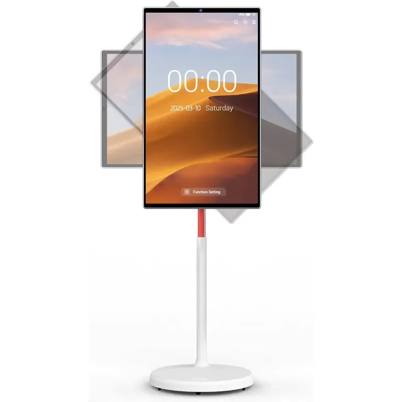 32 Inch Por Smart TV Touch Screen Wireless Interactive Multi Function Display on Wheels for Home