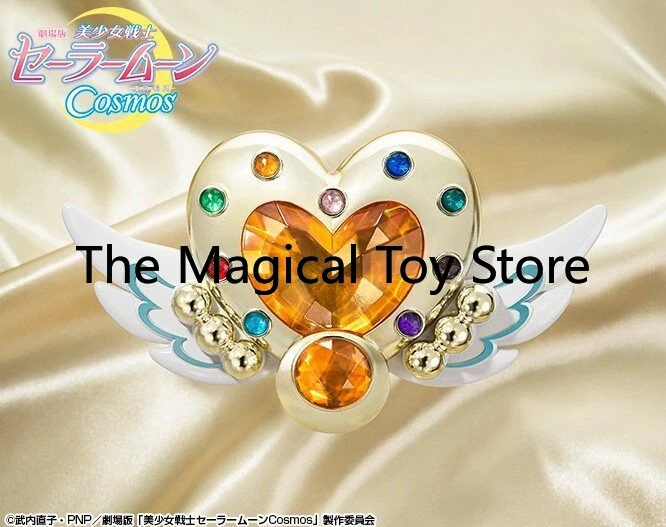 Original Bandai Sailor Moon Proplica Eternal Moonlight Transformation Device Movie Edition Toy Model Birthday Gift