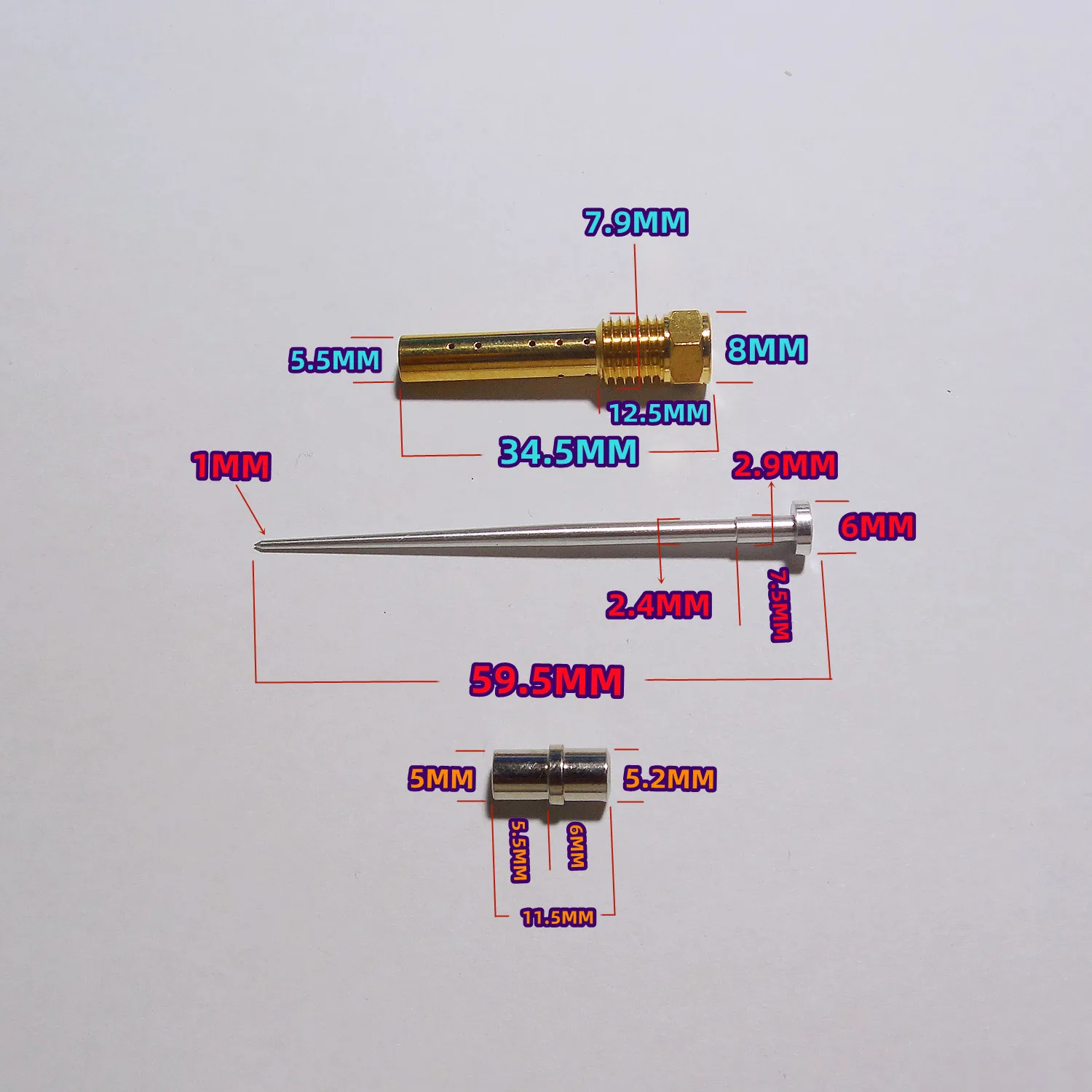 For Suzuki (AN400) Burgman 400/Skywave 400 Scooter Carburetor Repair Kit with Electronic Enrichment Valve and Plunger