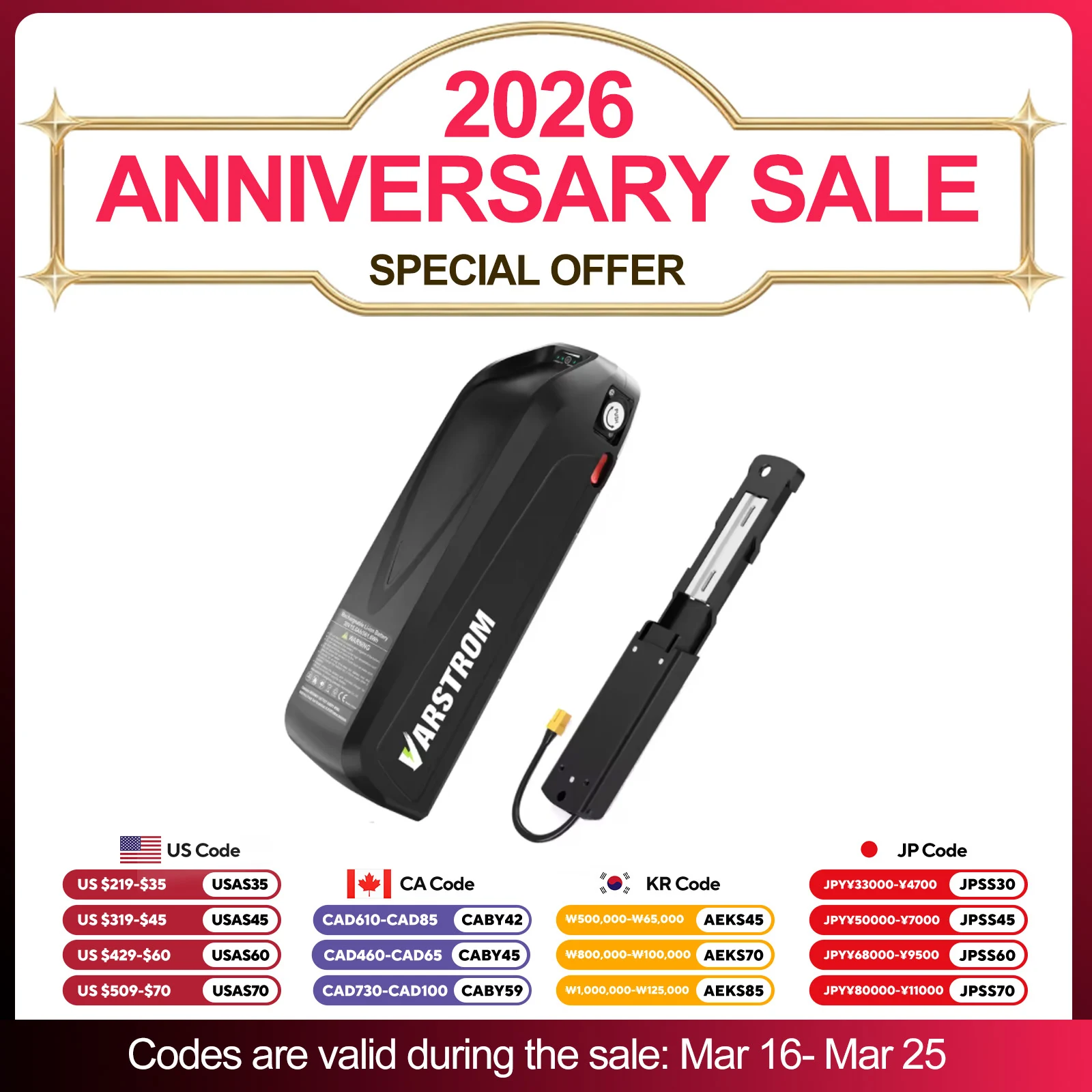 EBike Battery 48V 52V 36V Hailong 30A BMS Electric Bicycle Downtube Lithium Battery Pack For 1500W 1000W 750W 500W 250W Motor