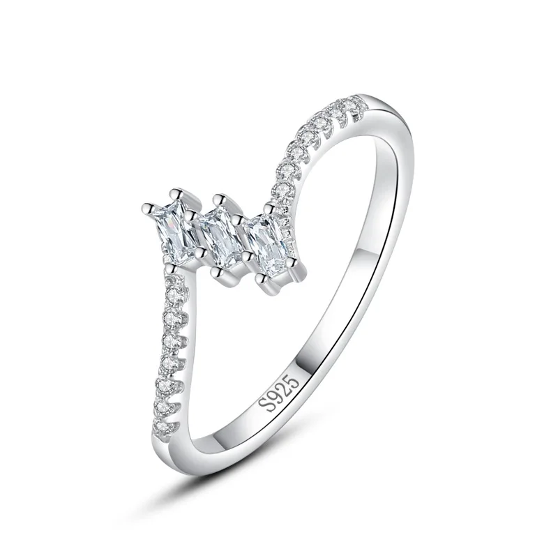 

Заводская дешевая цена Anillo De Promesa S925 Классические кольца с цирконием и серебряными бриллиантами для женщин