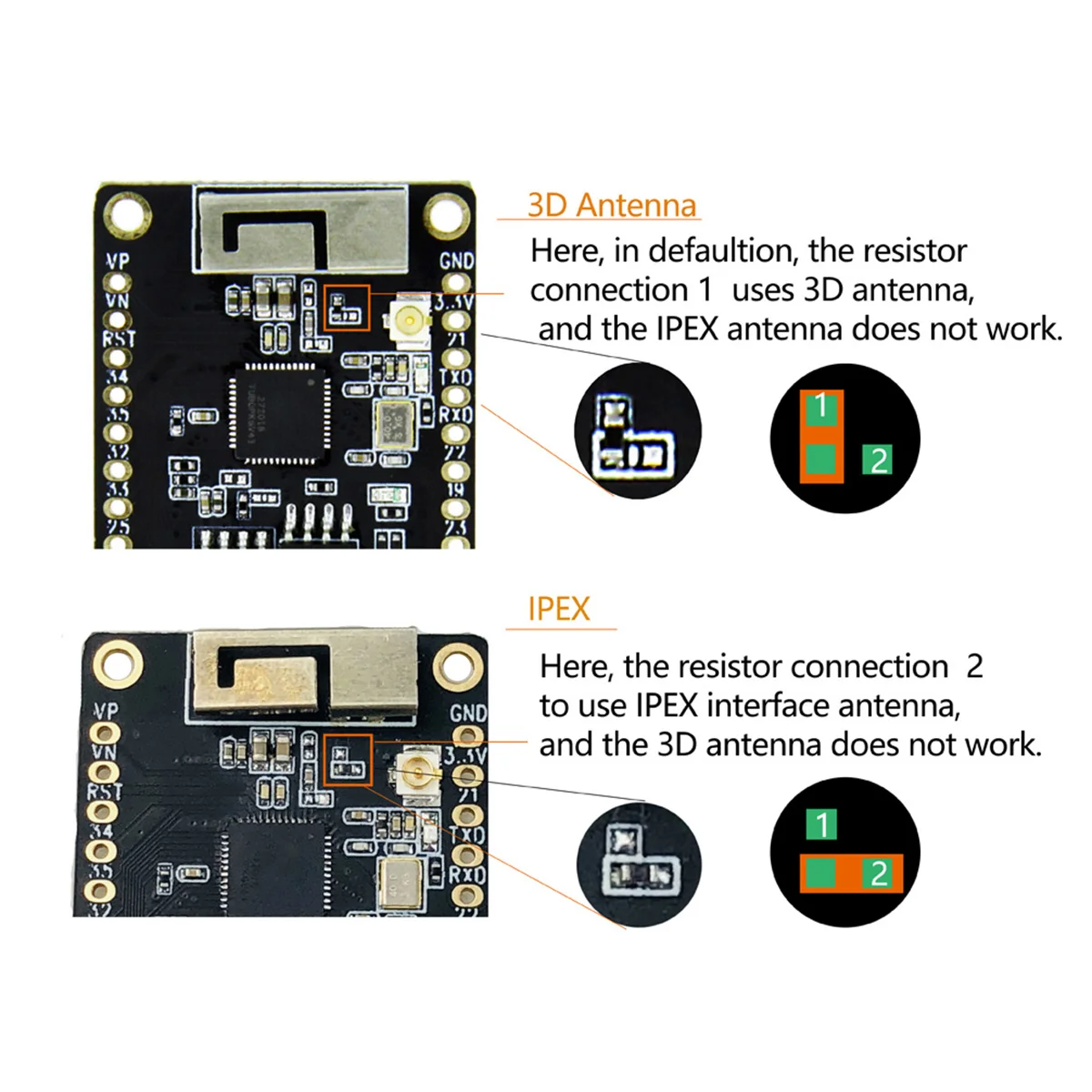 T8 Rev1 Development Board Motherboard V1.7 ESP32 WROVER Electronic Module 4MB FLASH 8MB PSRAM