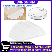 For Xiaomi MI Robot Vacuum-Mop MIJIA 1C 2C 1T STYTJ01ZHM STYTJ03ZHM For Dreame F9 D9 Disposable Mop Cloth Water Tank Rag Part