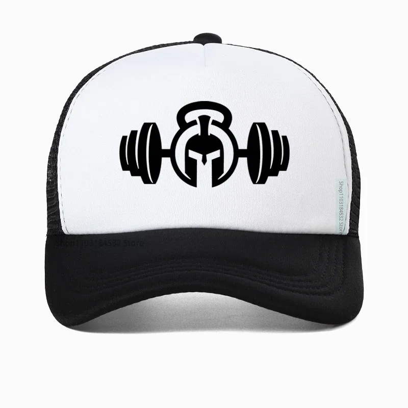 Classic Cotton Powerhouse Gym Baseball Cap for Women Men Adjustable Fitness Building Muscle Dad Hat Spartan men Fitness hats