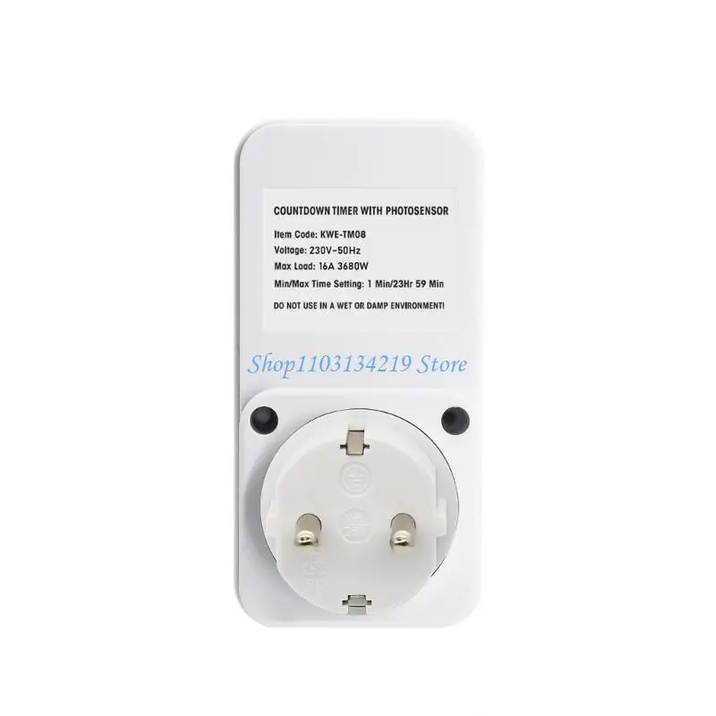 N5KC Automatic Light Control Timer Socket Programmable ABS Switches for Power Save