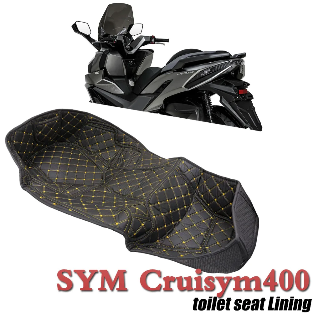 

New For SYM Cruisym400 Motorcycle Rear Trunk Case Liner Luggage Box Inner Rear Tail Seat Case Bag Lining Inner Container Pad