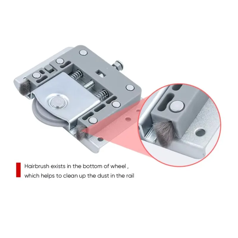STLF  MFL05 Smooth Furniture Hardware Sliding Door Rollers Soft Close Sliding Door Roller System
