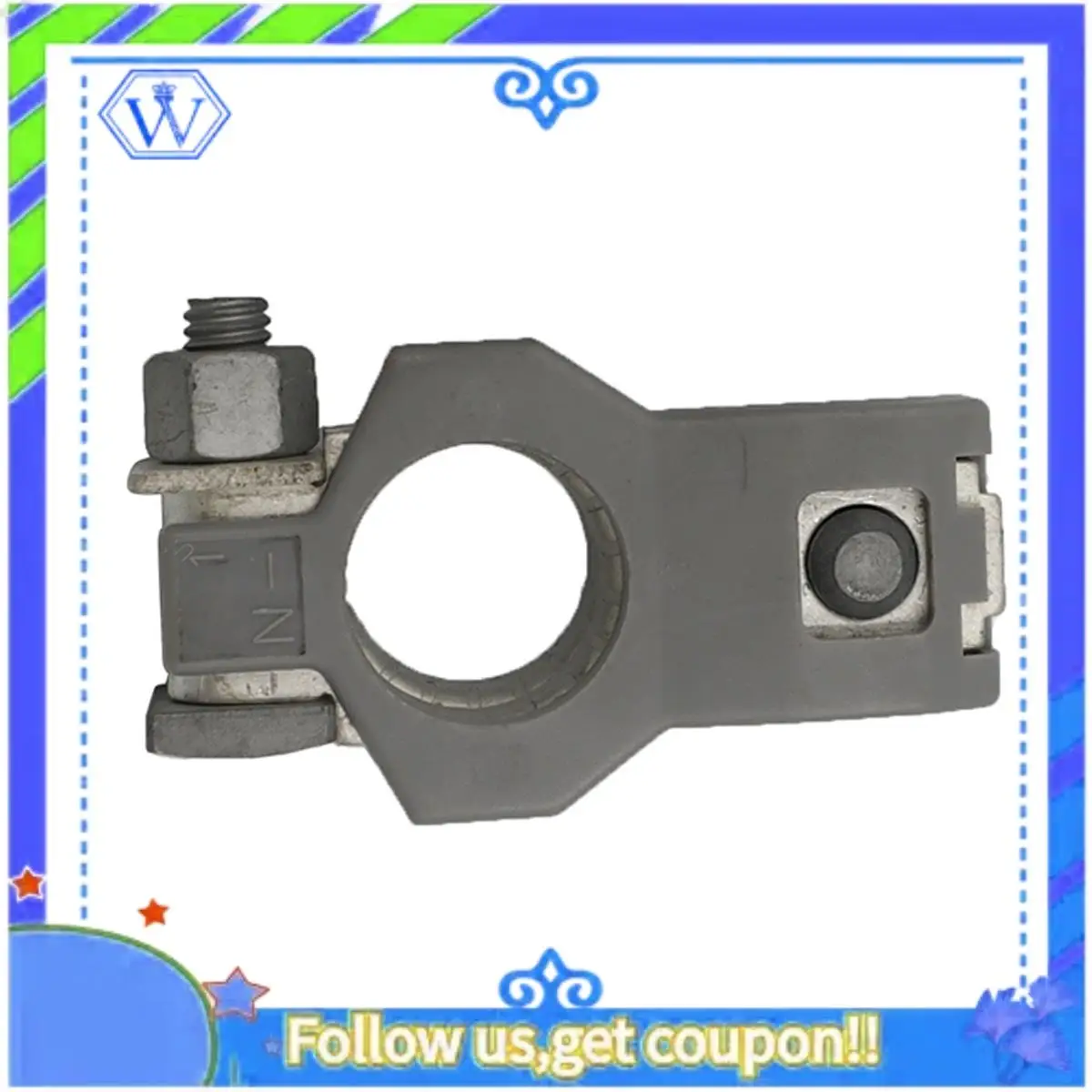 

M46K-Car Battery Pile Head Negative Battery Terminals For Toyota GM Nissan 90982-06022