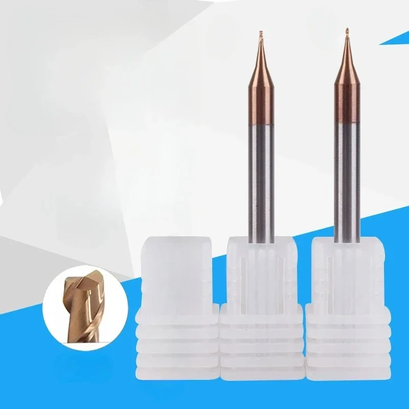 

HRC55 HRC65 2-зубая концевая фреза 0,1-0,9 мм 4 мм Фреза с хвостовиком Фреза с ЧПУ из карбида вольфрама Мини-фреза с покрытием TiCN