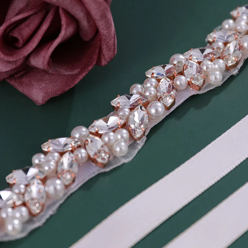 Cinturones de boda con diamantes de imitación brillantes para mujer, accesorios nupciales plateados para damas de honor, cintos para vestido de novia