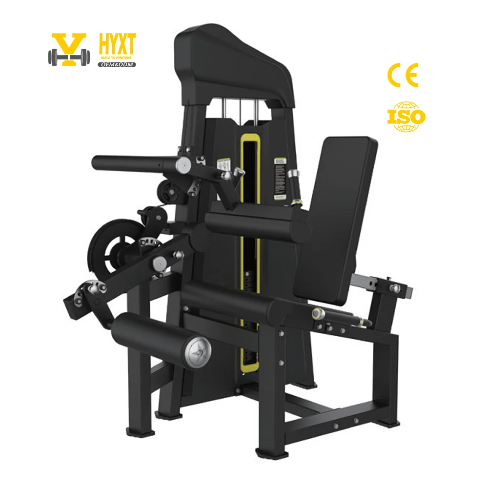 Steel Leg Curl & Extension Gym Equipment With Curl Rack Attachment ODM OEM Custom Commercial Machine