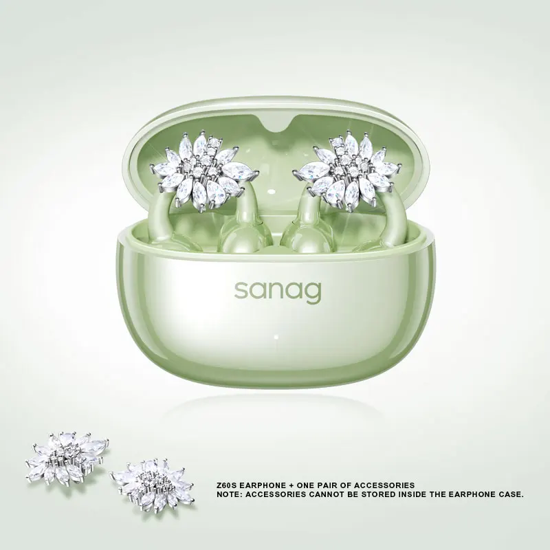 Sanag Z60S Ohrclip auf OWS-Kopfhörern, HiFi-Sound, offenes Ohr, Audífonos Bluetooth-Funkkopfhörer, Flash-Sale, Headset 7
