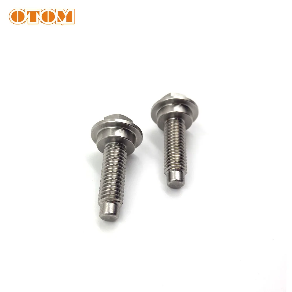 OTOM Motorcycle Stainless Steel Seat Cushion Bolts Flange Hex Head Screw Standard Nut Cover For KAWASAKI KX250F 17-20 KX450F 16-