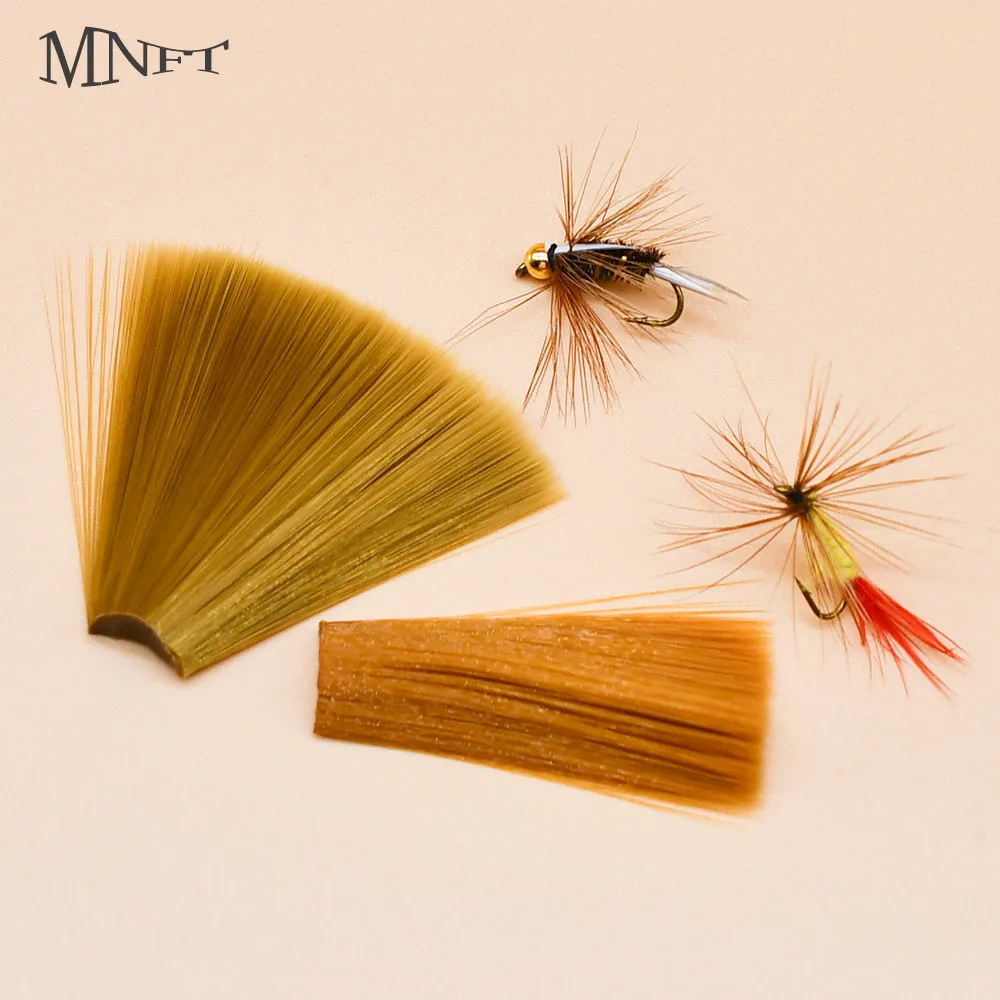 MNFT 2 Colors 4CM Fly Mayfly Tails Fiber For Fly Tying Materials