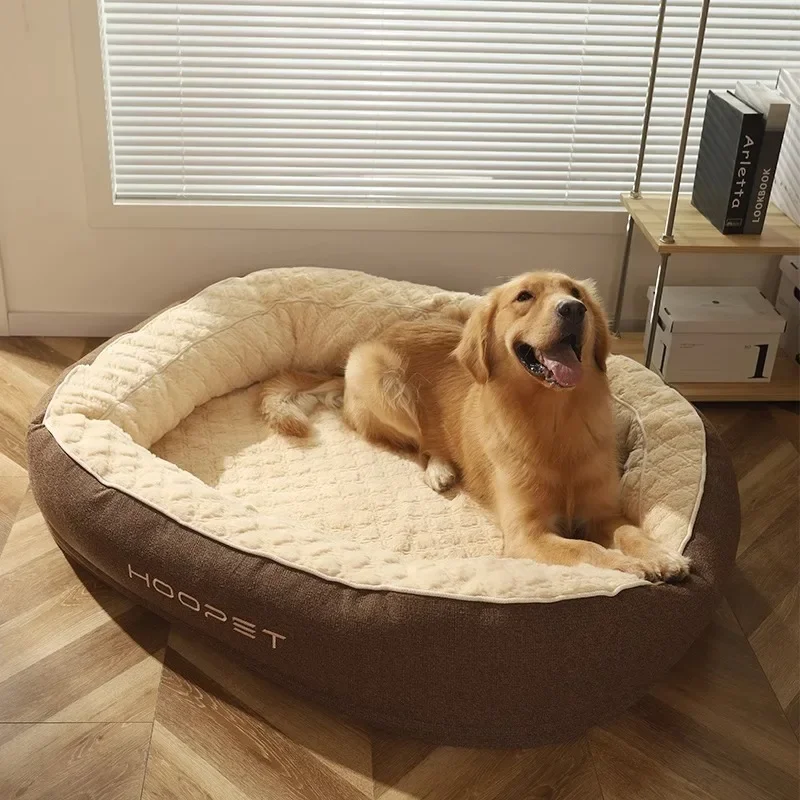 Removable and washable kennel and dog bed Four seasons universal pet sofa Golden Retriever Large Dog Winter Warm Dog Mat