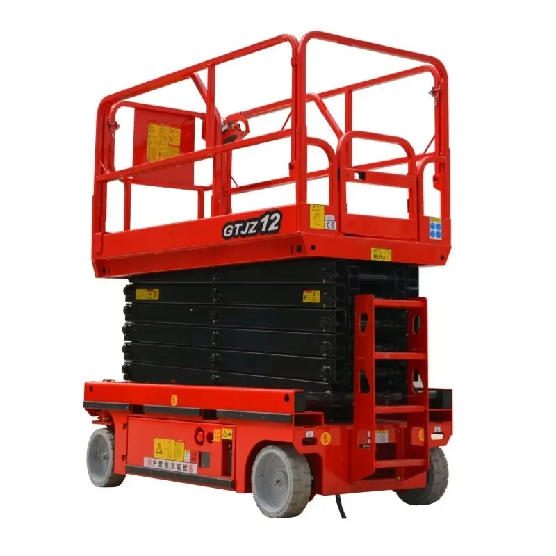 

[Hot Sale] Lift Platform 10 Meters Lift Freight Elevator Mobile Hydraulic Climbing Car Automatic Lift Self-Propelled Scissor
