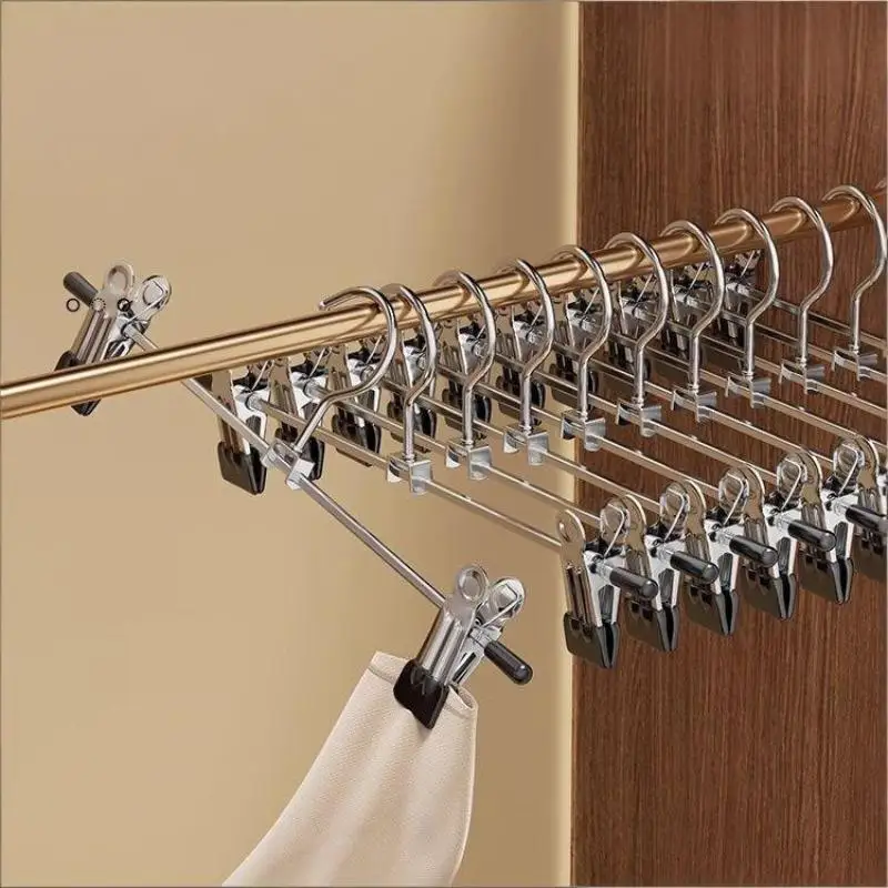 Windproof Clothes Hanger Innovative AntiDrop Design for Clothes and Trousers Storage in Wardrobe Closet