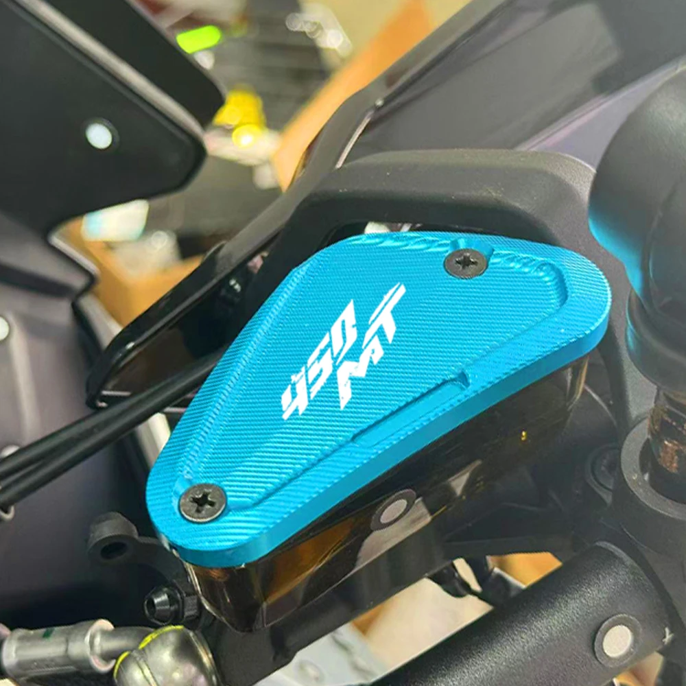 

2024 Motorcycle CNC Aluminium FOR CFMOTO 450MT 450-MT IBEX450 IBEX 450 2025 2026 Accessories Front & Brake Fluid Reservoir Cover
