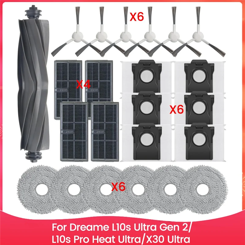 

Replacement Parts For Dreame L10s Ultra Gen 2/L10s Pro Heat Ultra/X30 Ultra Vacuum Cleaner Parts