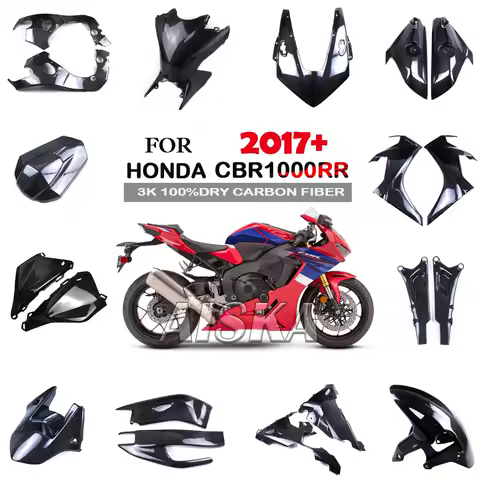 Fender Frame Cover Fuel Tank Side Panel Fairing Kit Carbon Fiber Motorcycle Accessories For HONDA CBR1000RR 2017+2023 2024 2025