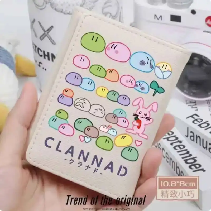 

Clannad модный кошелек из искусственной кожи, кошелек для карт, засов для монет, сумка для денег, подарок для косплея B1750, аниме