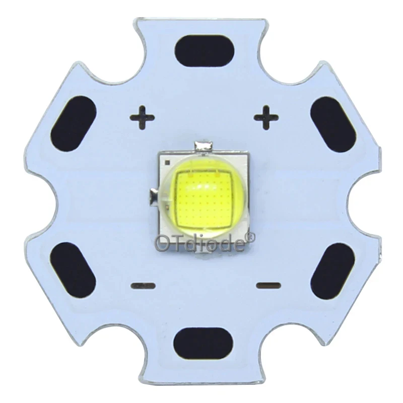 10PCS 3W 5W 10W 3535 5050-L2 XML RGBW XPE XPG XTE LED Cold Warm White RGB High Power LED chip on 20mm PCB