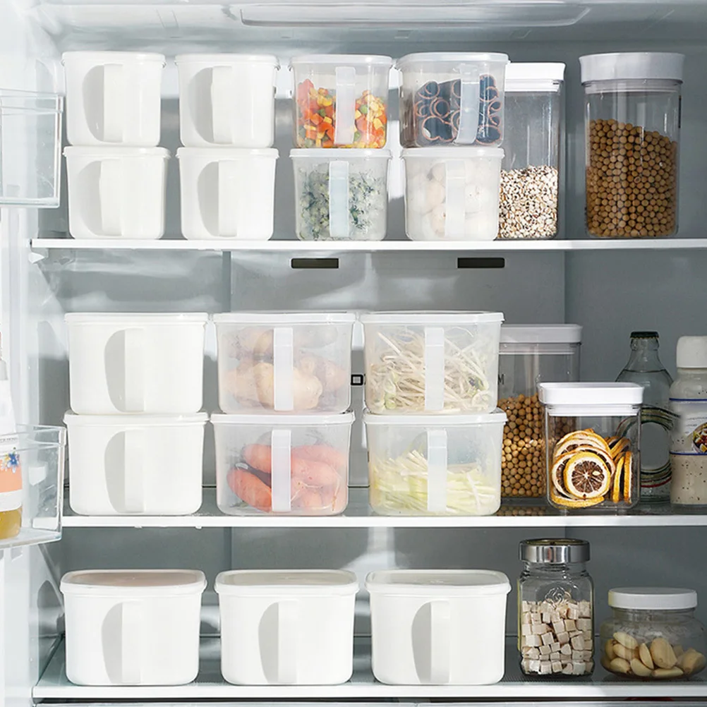 

2pcs Food Storage Containers With Lid Freshness Keeper Bpa Cereal Can Dry Snacks Organizer Home Food Container