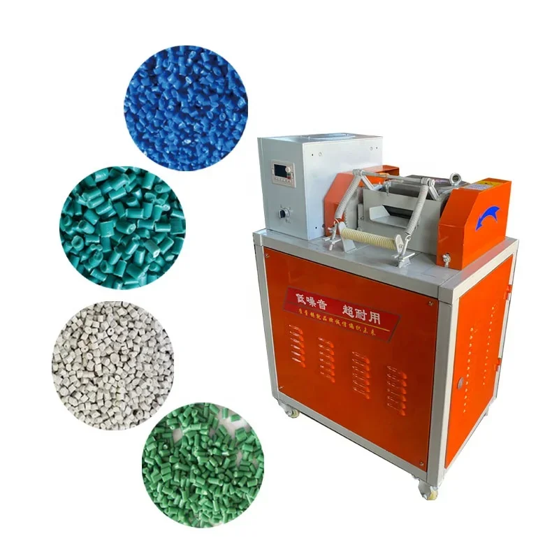 Automatic PE Water Ring Hot Cutting Pelletizer Machine for PP PET PC ABS Plastic Recycling Converts Plastic Granules Engine Core