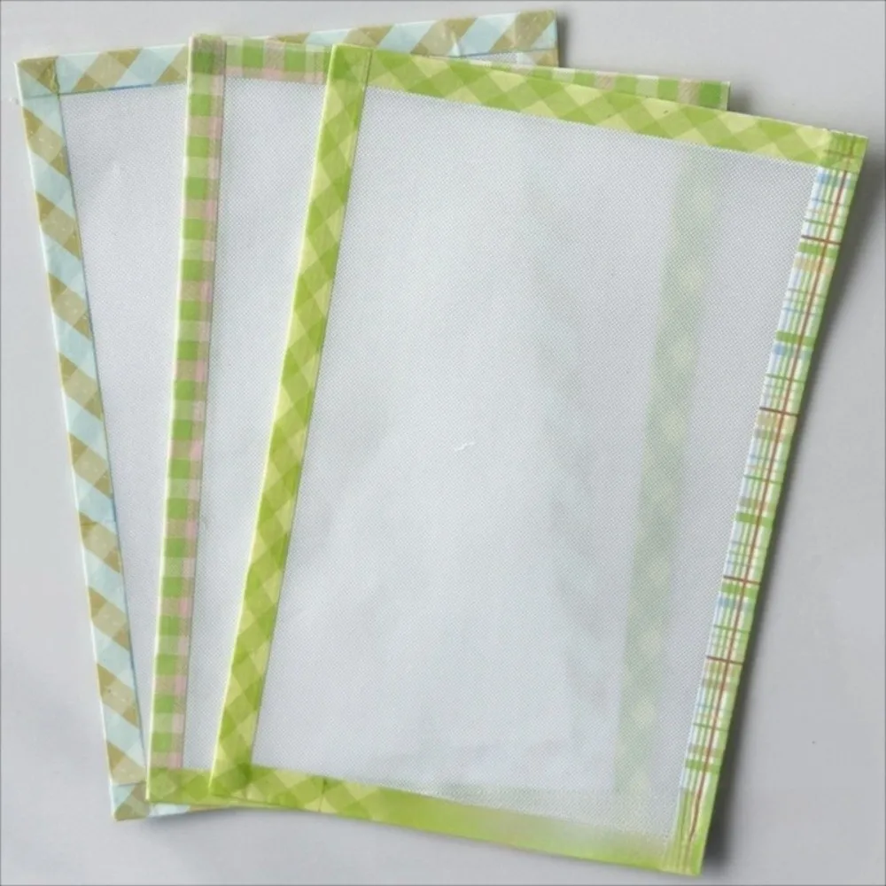 Handmade Perler Beads Baking Cloth Edge-stitched DIY Toy Accessories Iron-on Mat Transparent Heat Press Paper