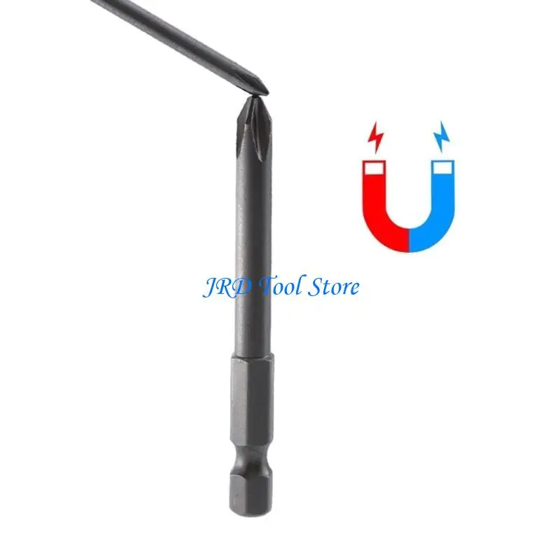 A2UD 10pcs 65 -mm -Schraubendreher -Bit -Set 1/4inch Shank Electric