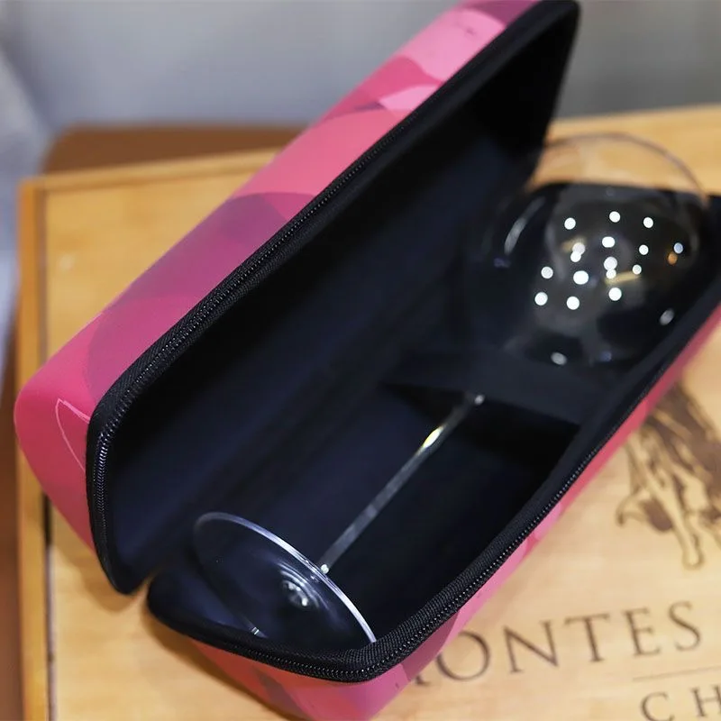 

Wine Cup Storage Bag Box Wine Glass Protective Cover Wine Galss Tote Bags for Camping Picnic Travel Wine Lover Gift No Glass Cup