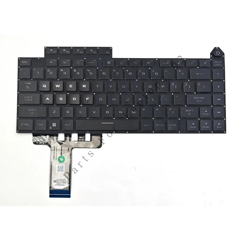 Nuevo Teclado para Portátil Asus ROG Strix G16 G614 G614J G614JU G614JV G614JZ / ROG Strix SCAR 16 G634 G634J G634JY, Retroiluminación RGB, Distribución US