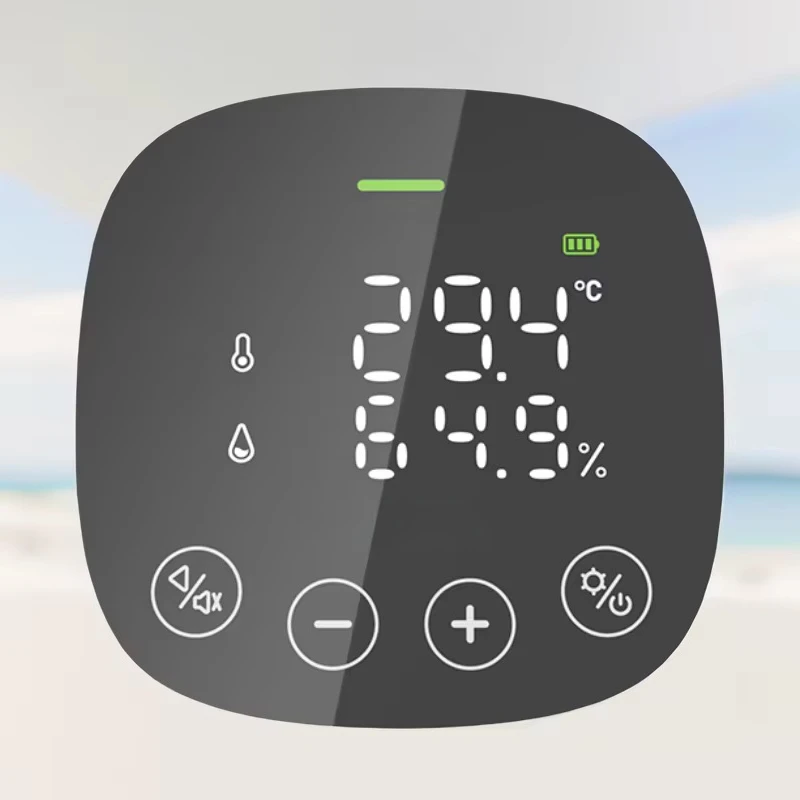 Smart Home Indoor CO2 Air Quality Monitors Temperature Humidity Sensor Household Carbon Dioxide Detector for Indoor Rooms