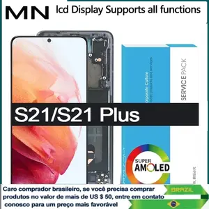 Bilashmart AMOLED LCD touch screen replacement Samsung S21 sm g991b sm g991b/DS S21 plus sm g996b sm g996b/DS