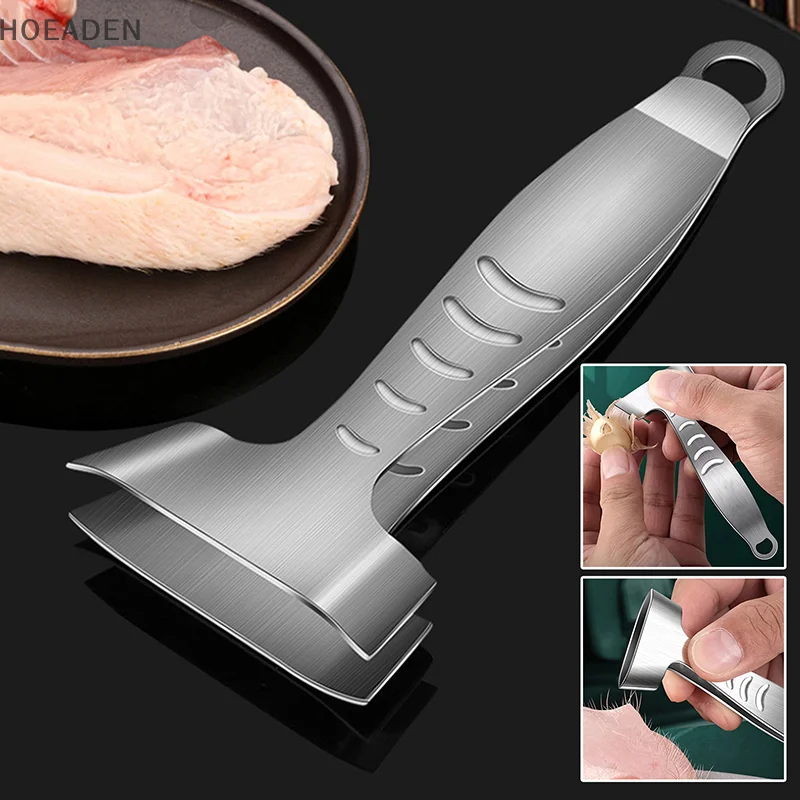 Kitchen Tweezers Fishbone Clips Meat Hair Tweezers Plucker Remover Tool Exquisite Pig Hair Pliers Remover Tool Multifunctional