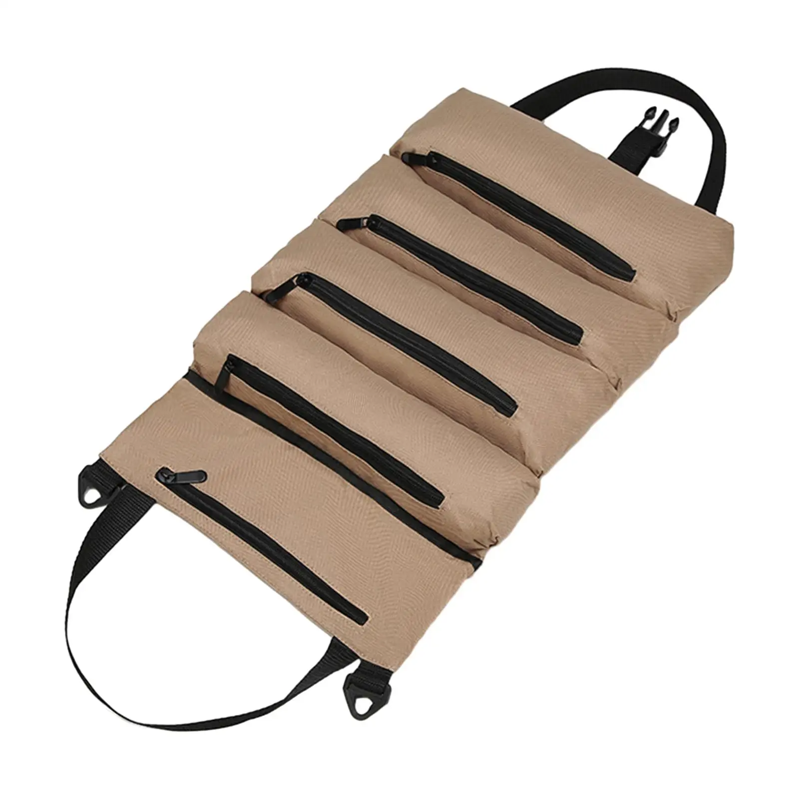 Tool Roll Pouch Tool Organizer Oxford Cloth Multifunction Roll up Tool Bag