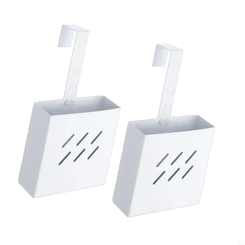 Adjustable Depth Toilet Tanks Cleaner Tablets Holder 304 Nonrust Steel Thin Metal Hook X3UC