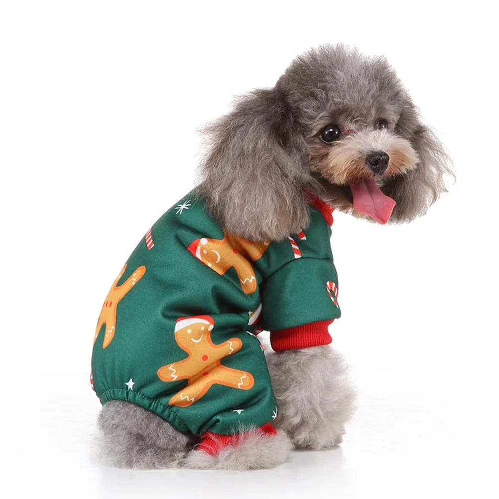 

Pet Costume Dog Clothes Adorable Acrylic Puppy Outfits Comfortable Wear Resistant Portable Christmas Daily Wear Photoshoot