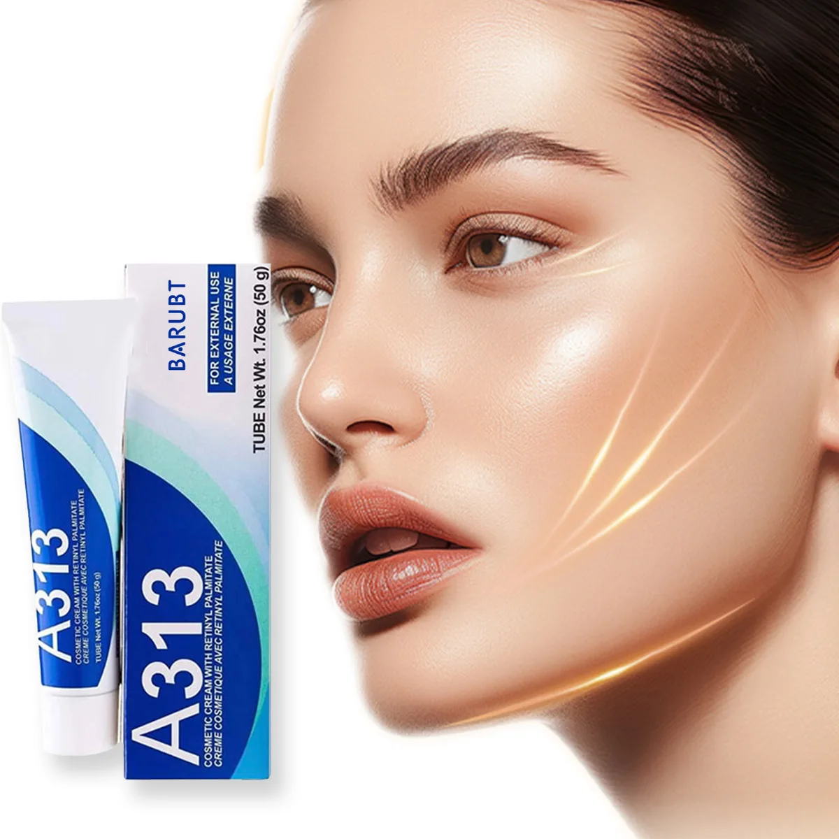 

Retinol Vitamin A Cream A313 Tightens, Lifts, Softens and Hydrates The Skin Facial Moisturizer